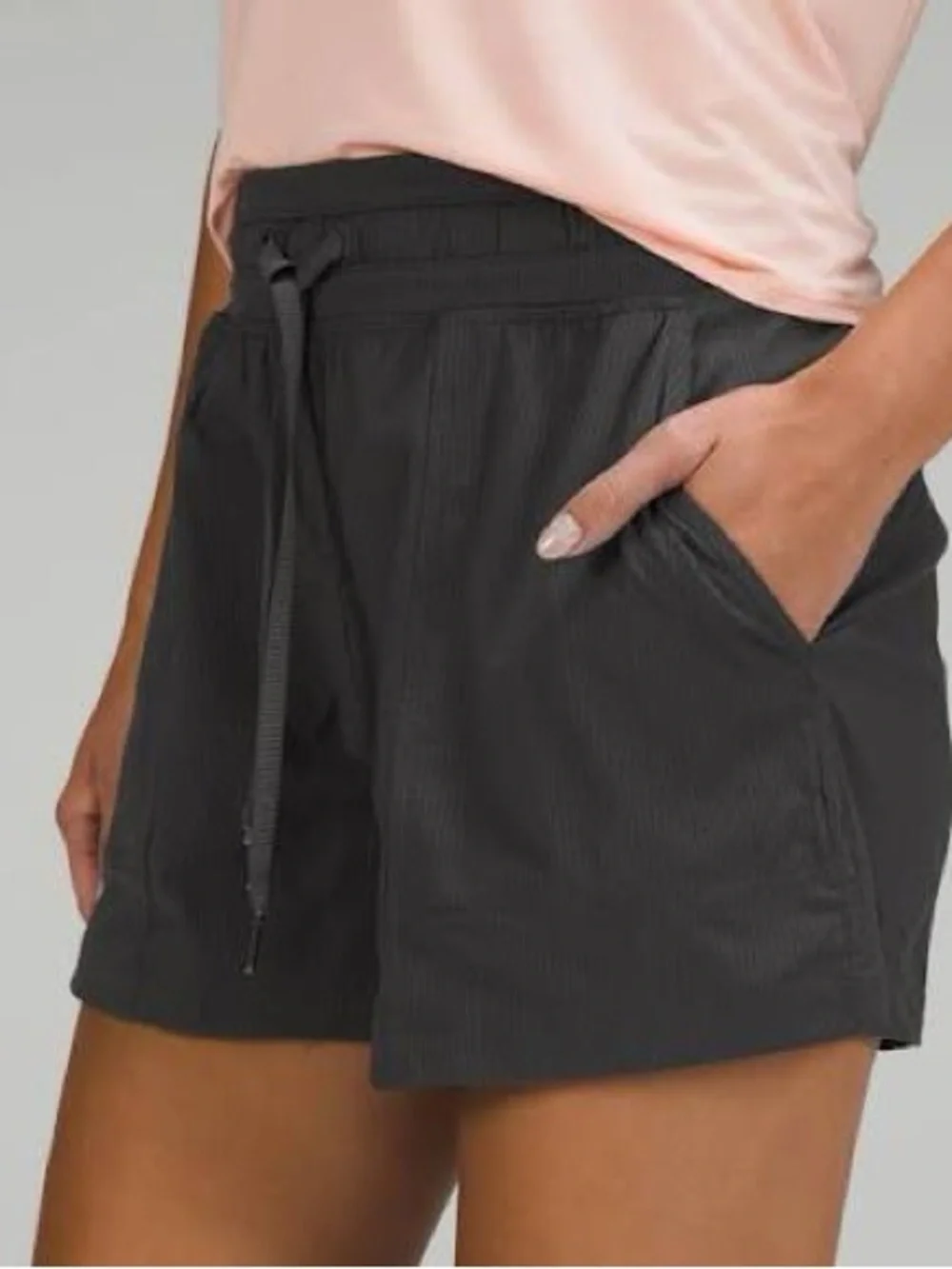lululemon athletica Black Drawstring Athletic Shorts